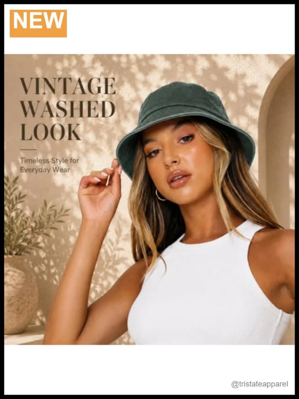 3 Pack Vintage Washed Cotton Bucket Hat Unisex Soft Fisherman Hat for Men Women
